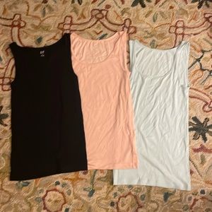 Gap tank tops all three included